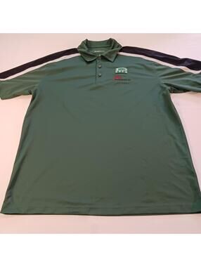Sport Tek Shirt Men's XL Green Short Sleeve Drew Scientific Employee Uniform